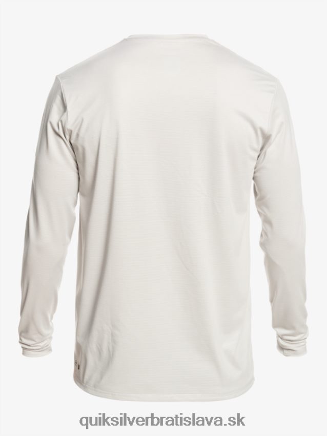 Dedičské vresové tričko na surf s dlhým rukávom upf 50 Quiksilver muži B80HXR1469 šedofialový vres