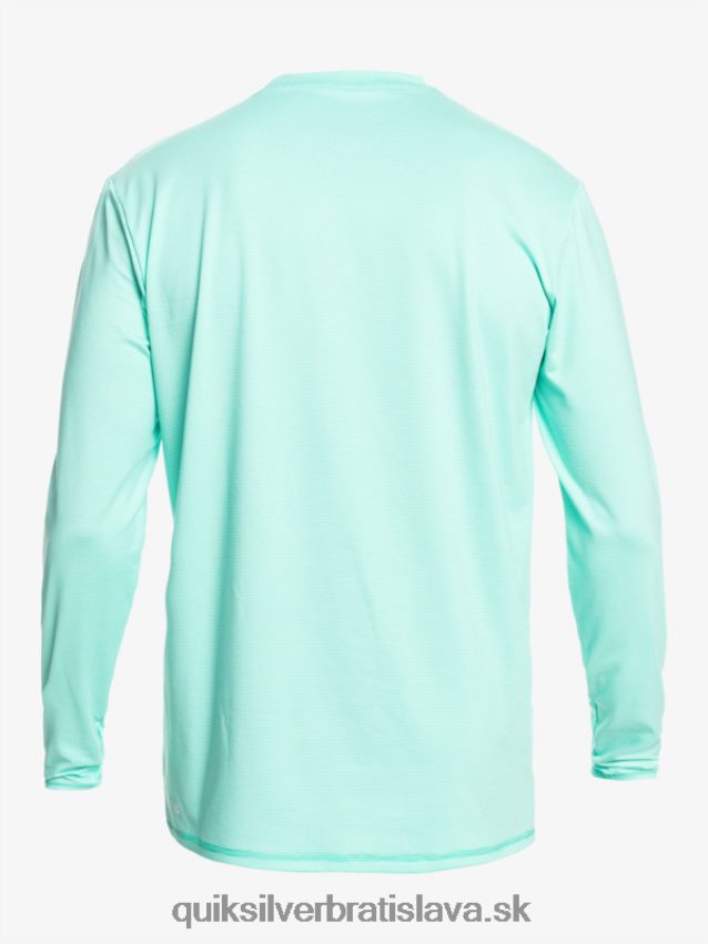Dedičské vresové tričko na surf s dlhým rukávom upf 50 Quiksilver muži B80HXR1471 bazén zelený vres