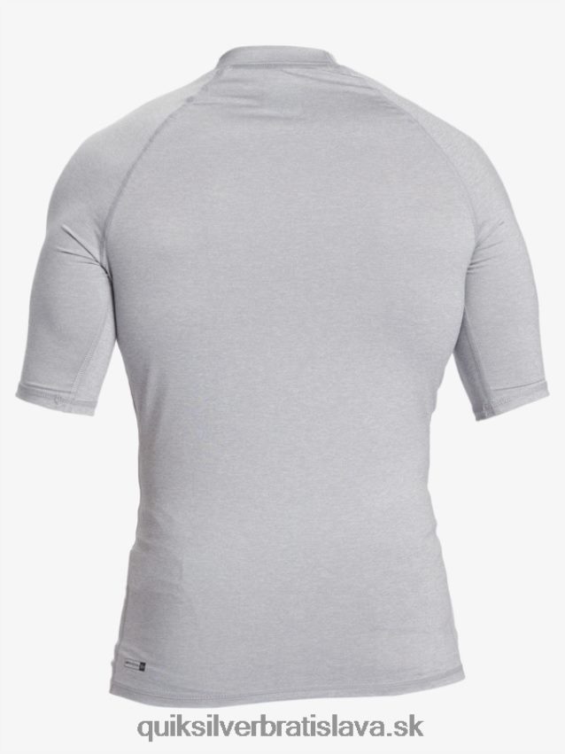 Havajské surfové tričko s krátkym rukávom upf 50 Quiksilver muži B80HXR1169 vres so snehom