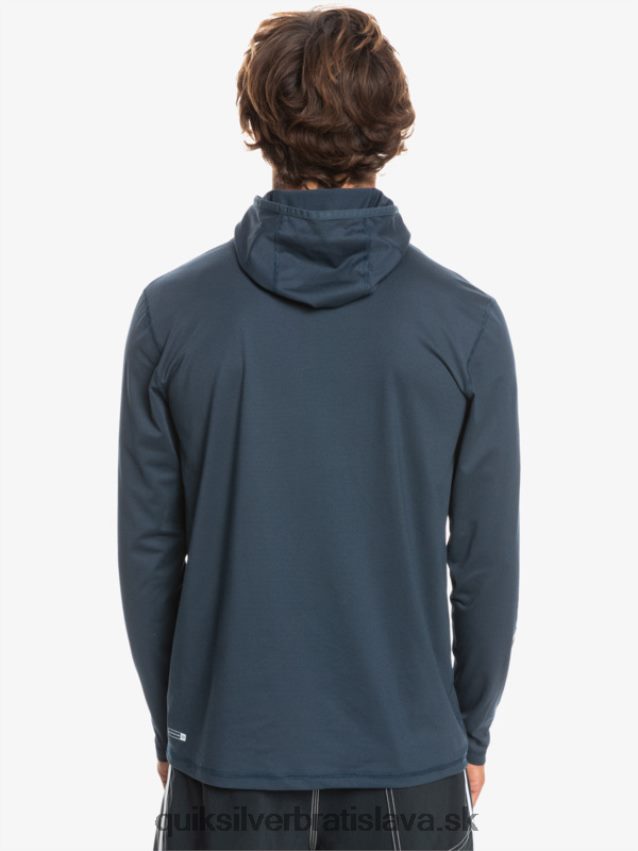 Heritage upf 50 surfové tričko s dlhým rukávom Quiksilver muži B80HXR417 polnočný námornícky vres
