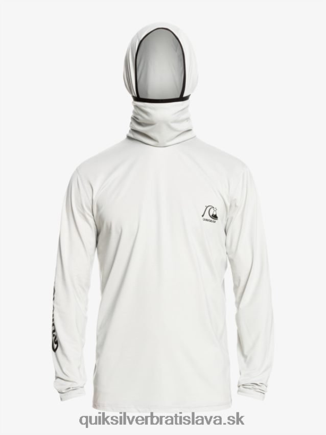 Heritage upf 50 surfové tričko s dlhým rukávom Quiksilver muži B80HXR418 šedofialový vres
