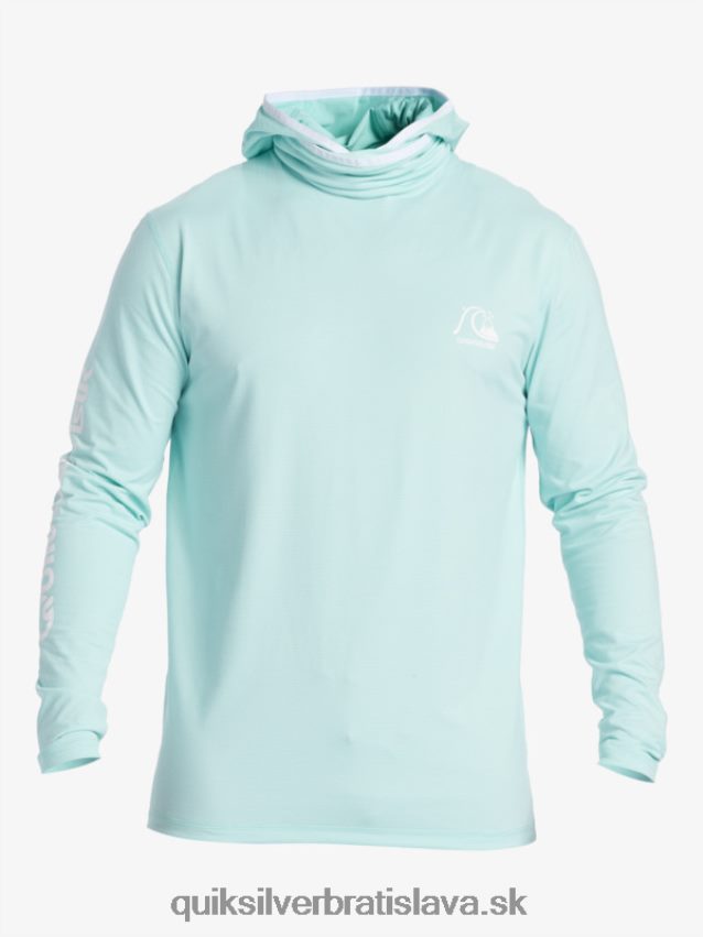 Heritage upf 50 surfové tričko s dlhým rukávom Quiksilver muži B80HXR419 nebesky modrý vres