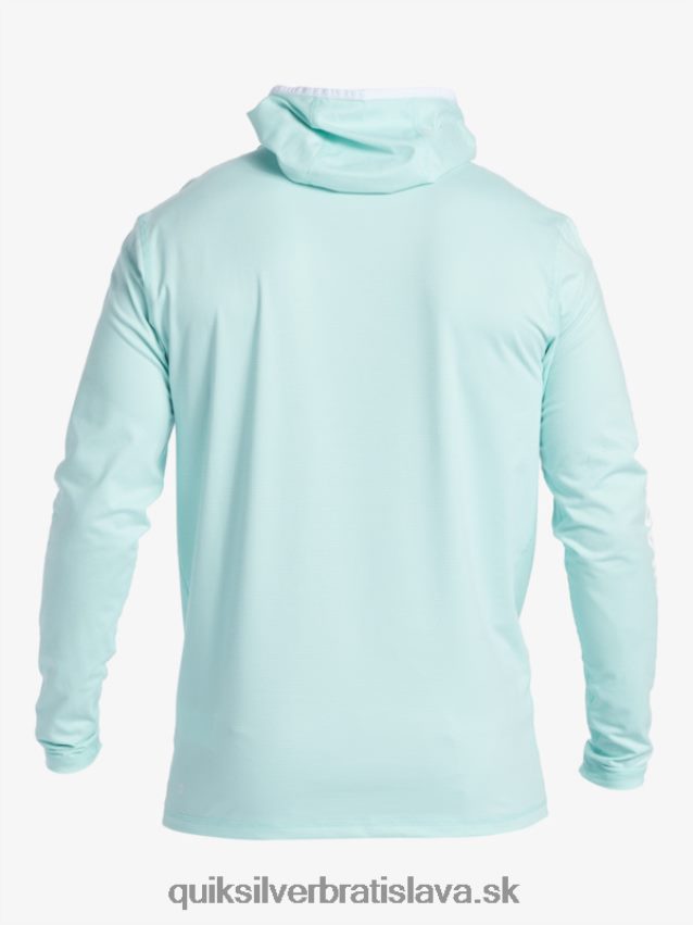 Heritage upf 50 surfové tričko s dlhým rukávom Quiksilver muži B80HXR419 nebesky modrý vres