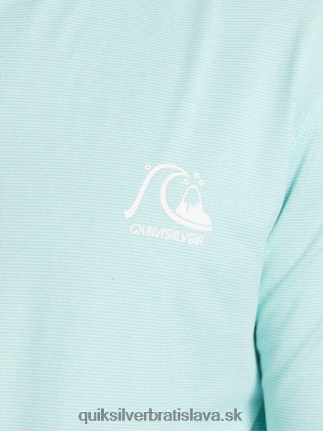 Heritage upf 50 surfové tričko s dlhým rukávom Quiksilver muži B80HXR419 nebesky modrý vres