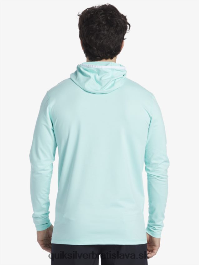 Heritage upf 50 surfové tričko s dlhým rukávom Quiksilver muži B80HXR419 nebesky modrý vres