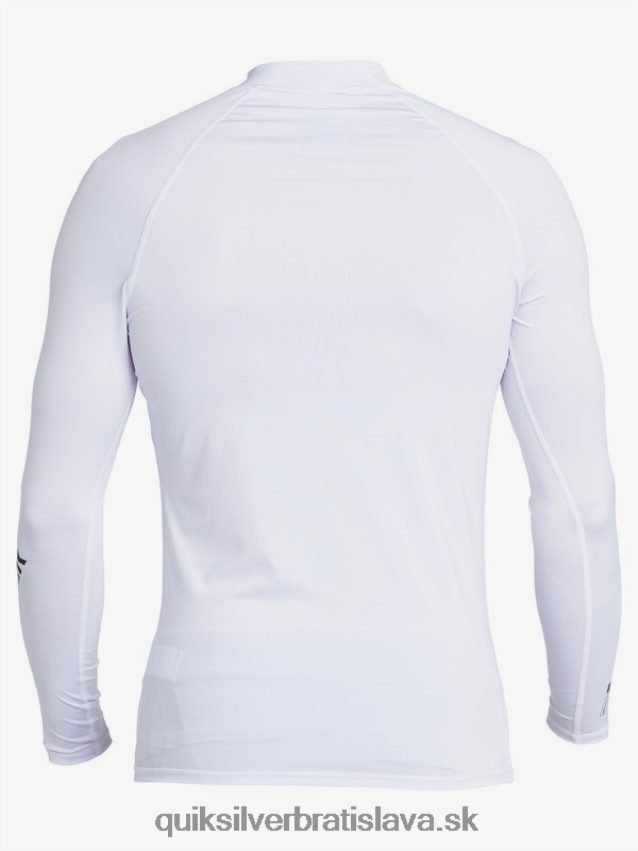 all time long sleeve upf 50 rashguard Quiksilver muži B80HXR1429 biely