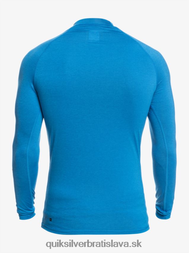 all time long sleeve upf 50 rashguard Quiksilver muži B80HXR822 šnorchlovať modrý vres