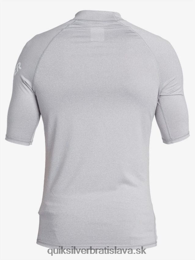 all time short sleeve upf 50 rashguard Quiksilver muži B80HXR1260 vres so snehom