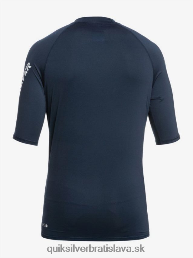 all time short sleeve upf 50 rashguard Quiksilver muži B80HXR1263 námornícke sako