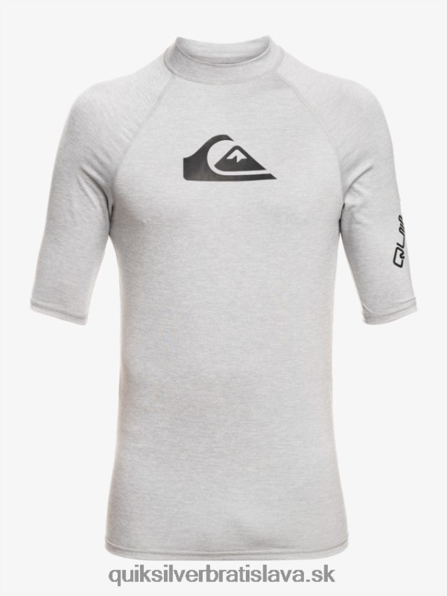 all time short sleeve upf 50 rashguard Quiksilver muži B80HXR809 vres so snehom