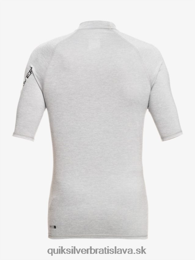 all time short sleeve upf 50 rashguard Quiksilver muži B80HXR809 vres so snehom
