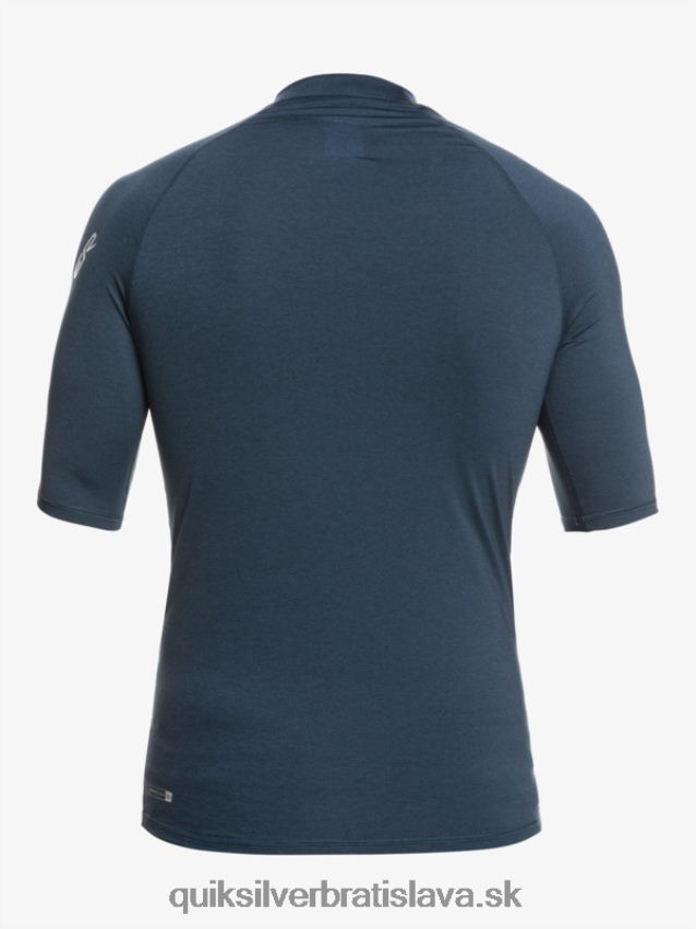 all time short sleeve upf 50 rashguard Quiksilver muži B80HXR812 námornícke sako vres