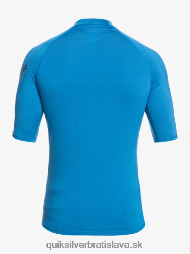 all time short sleeve upf 50 rashguard Quiksilver muži B80HXR814 šnorchlovať modrý vres