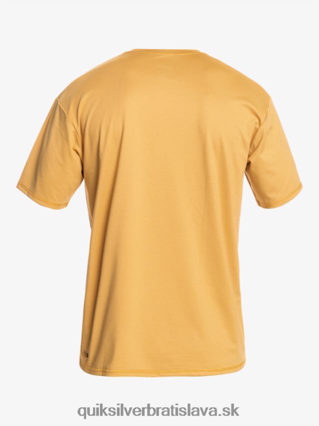 dedičné vresové tričko na surfovanie s krátkym rukávom upf 50 Quiksilver muži B80HXR1127 pšeničný vres