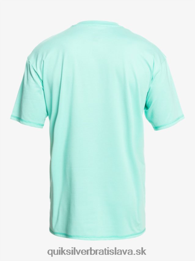 dedičné vresové tričko na surfovanie s krátkym rukávom upf 50 Quiksilver muži B80HXR1133 bazén zelený vres