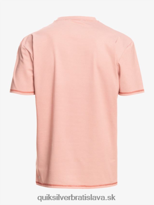 dedičné vresové tričko na surfovanie s krátkym rukávom upf 50 Quiksilver muži B80HXR1135 horúca omáčka vres