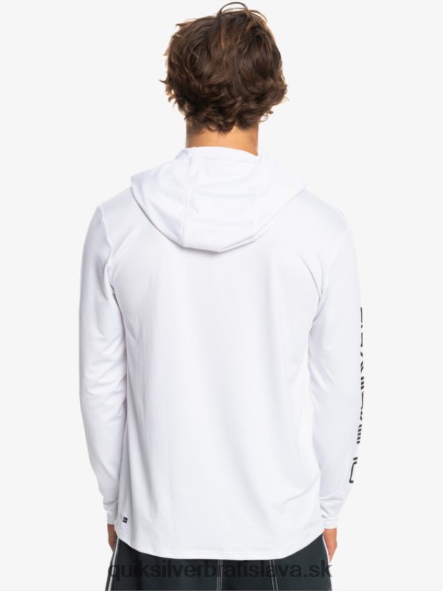 omni session upf 50 surfové tričko s dlhým rukávom Quiksilver muži B80HXR769 biely