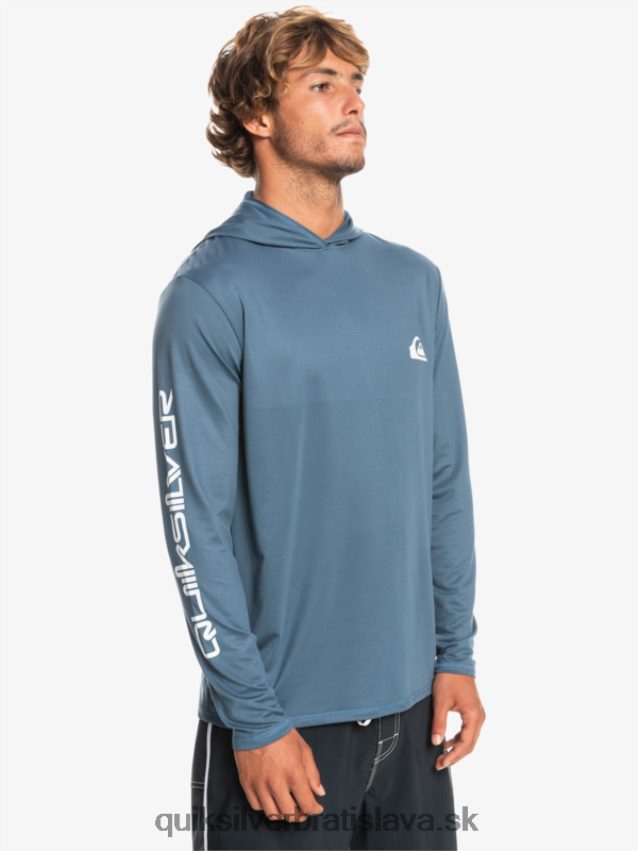 omni session upf 50 surfové tričko s dlhým rukávom Quiksilver muži B80HXR770 Beringovo more