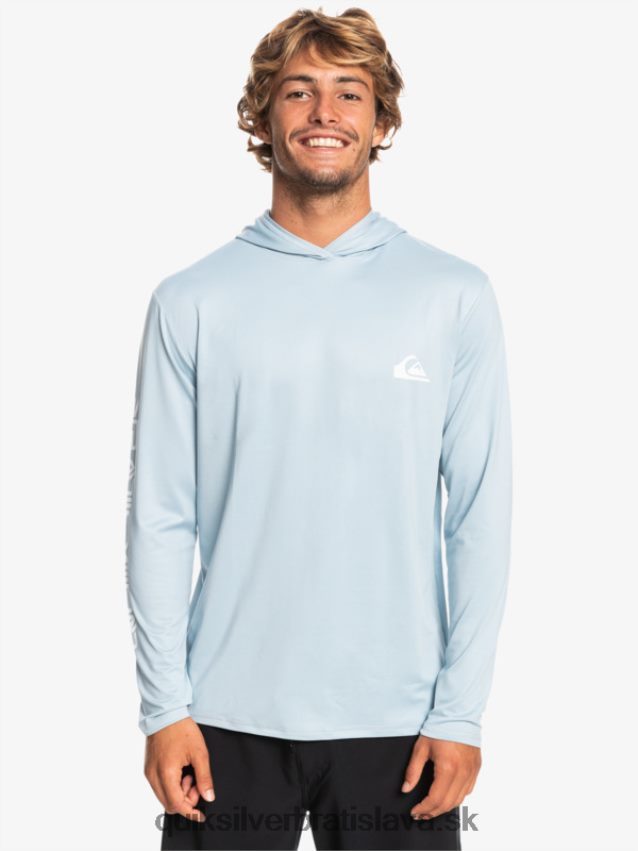 omni session upf 50 surfové tričko s dlhým rukávom Quiksilver muži B80HXR771 nebeská modrá