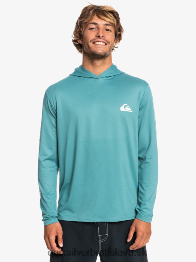 omni session upf 50 surfové tričko s dlhým rukávom Quiksilver muži B80HXR772 bretónska modrá