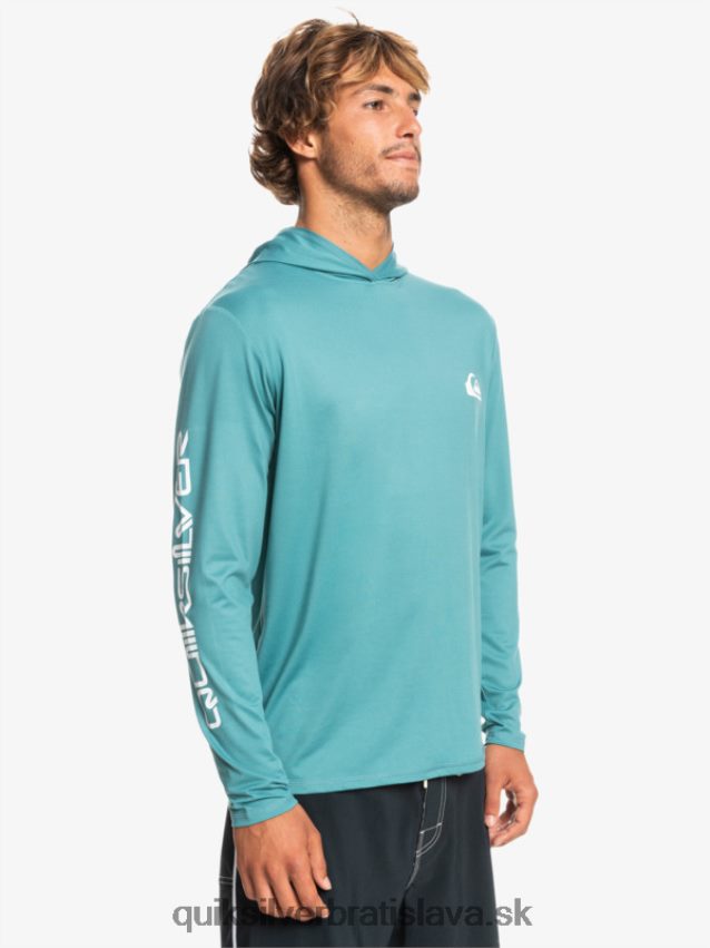 omni session upf 50 surfové tričko s dlhým rukávom Quiksilver muži B80HXR772 bretónska modrá