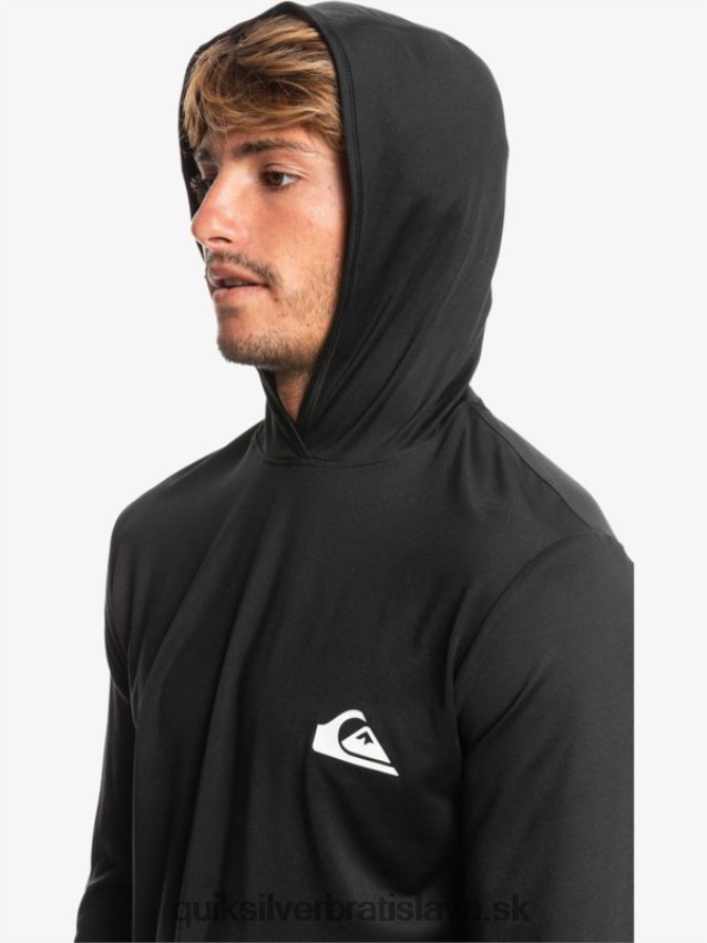 omni session upf 50 surfové tričko s dlhým rukávom Quiksilver muži B80HXR773 čierna