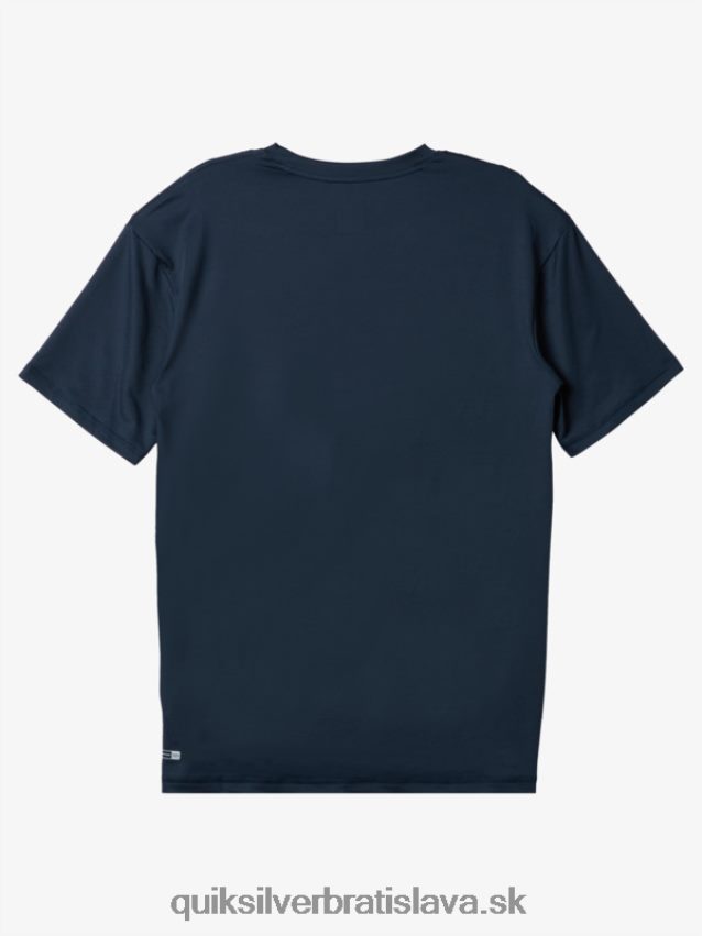omni session upf 50 surfové tričko s krátkym rukávom Quiksilver muži B80HXR541 polnočné námorníctvo