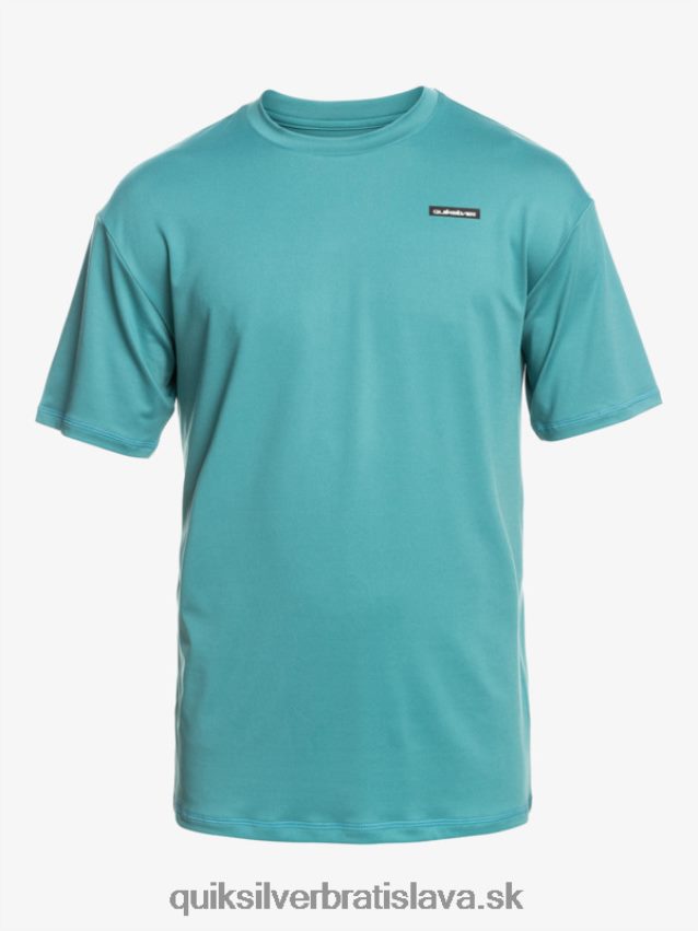 omni session upf 50 surfové tričko s krátkym rukávom Quiksilver muži B80HXR542 bretónska modrá