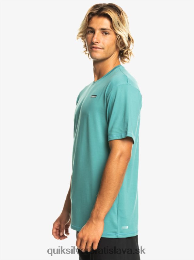 omni session upf 50 surfové tričko s krátkym rukávom Quiksilver muži B80HXR542 bretónska modrá
