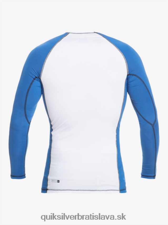 saturn ochrana dlhý rukáv upf 50 rashguard Quiksilver muži B80HXR653 turecké more