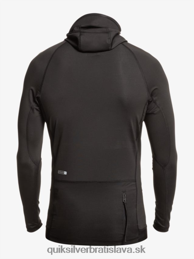 storm tripper dlhý rukáv rashguard Quiksilver muži B80HXR1836 čierna