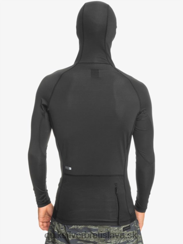 storm tripper dlhý rukáv rashguard Quiksilver muži B80HXR1836 čierna