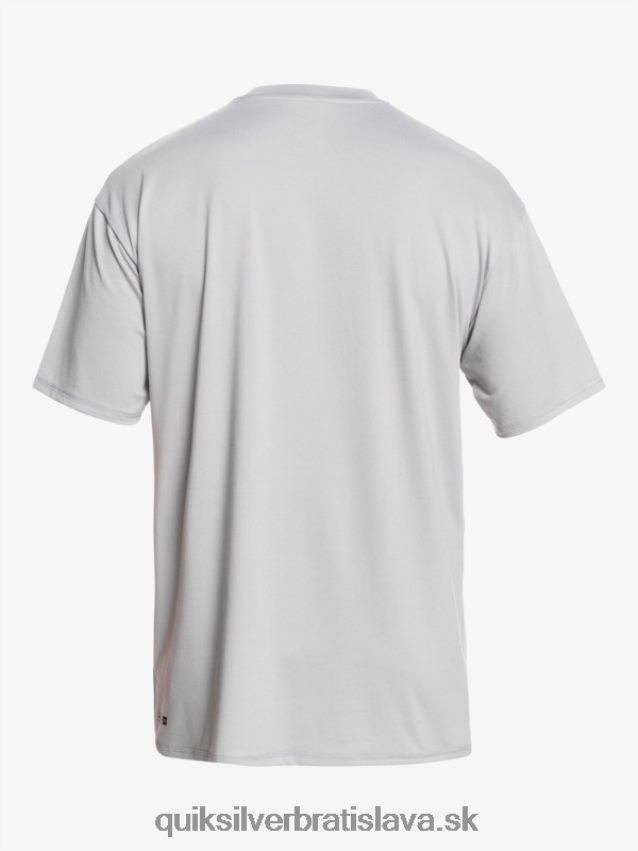surfové tričko s pevným pruhom a krátkym rukávom upf 50 Quiksilver muži B80HXR890 fujavica