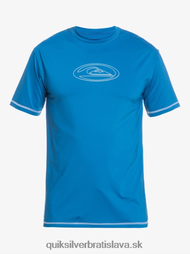 surfové tričko saturn s krátkym rukávom upf 50 Quiksilver muži B80HXR588 turecké more