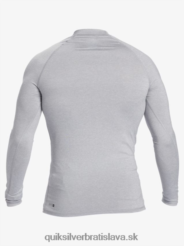 surfovacie tričko hawaii s dvojitým upf 50 dlhým rukávom Quiksilver muži B80HXR1106 vres so snehom