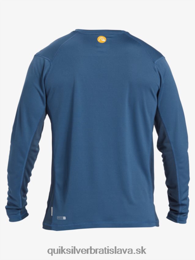 vodácke tričko z bambusu 2 upf 50 s dlhým rukávom Quiksilver muži B80HXR259 práporčík modrý