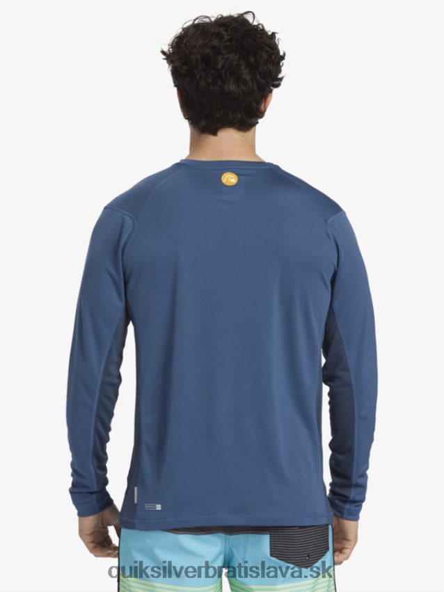 vodácke tričko z bambusu 2 upf 50 s dlhým rukávom Quiksilver muži B80HXR259 práporčík modrý