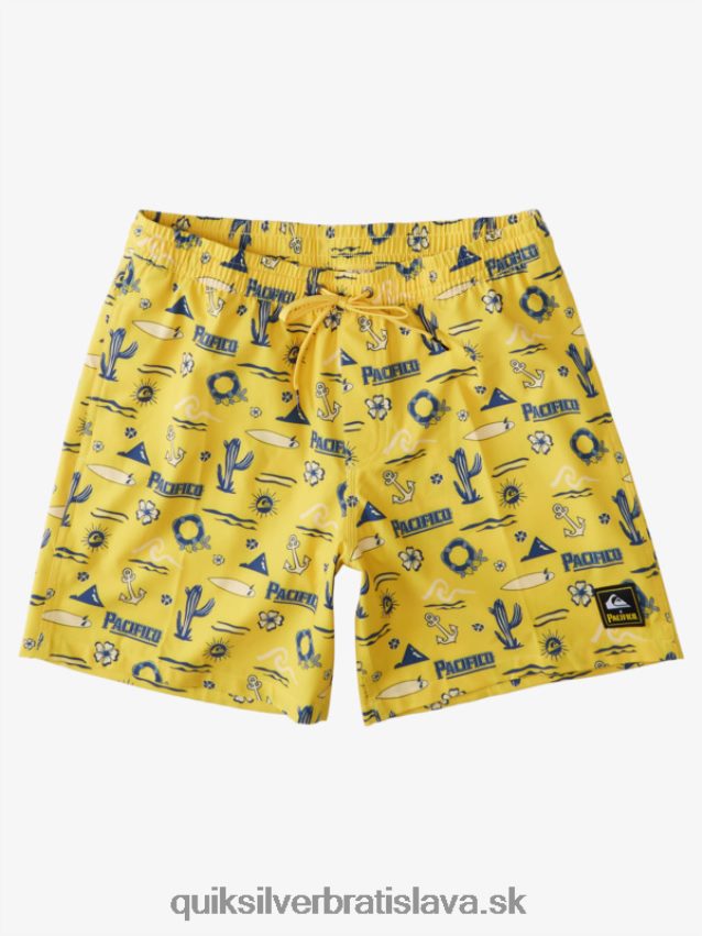 17 volejov Quiksilver x Pacifico muži B80HXR1763 žltý pacifico quik volley