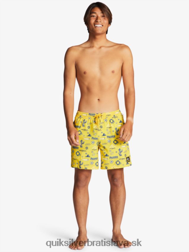 17 volejov Quiksilver x Pacifico muži B80HXR1763 žltý pacifico quik volley