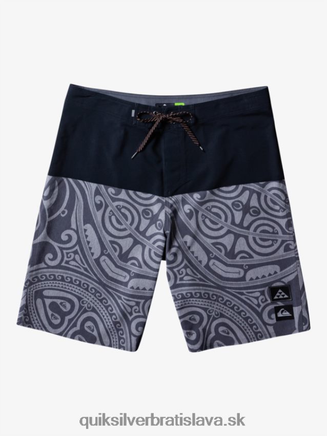 21 kraťasov s atramentom surfsilk Quiksilver muži B80HXR560 čierna