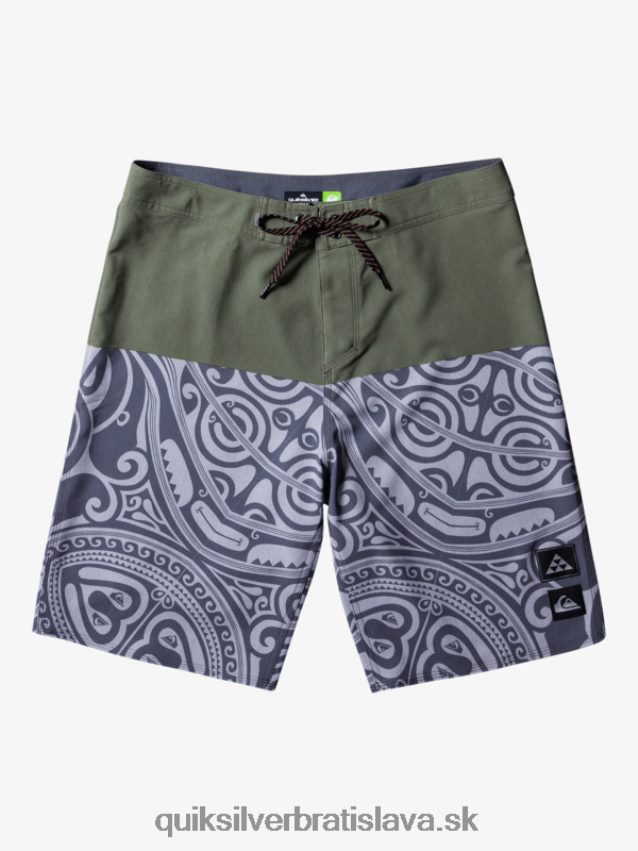 21 kraťasov s atramentom surfsilk Quiksilver muži B80HXR561 tymián