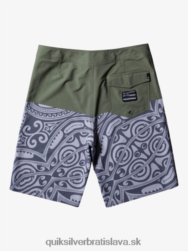 21 kraťasov s atramentom surfsilk Quiksilver muži B80HXR561 tymián