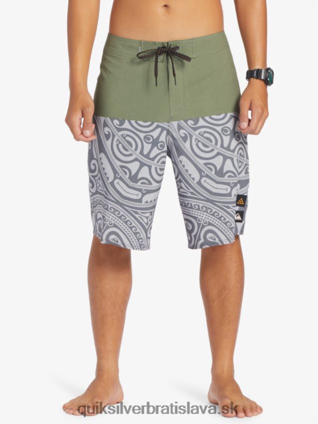 21 kraťasov s atramentom surfsilk Quiksilver muži B80HXR561 tymián