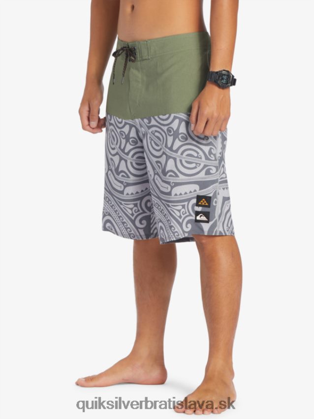 21 kraťasov s atramentom surfsilk Quiksilver muži B80HXR561 tymián