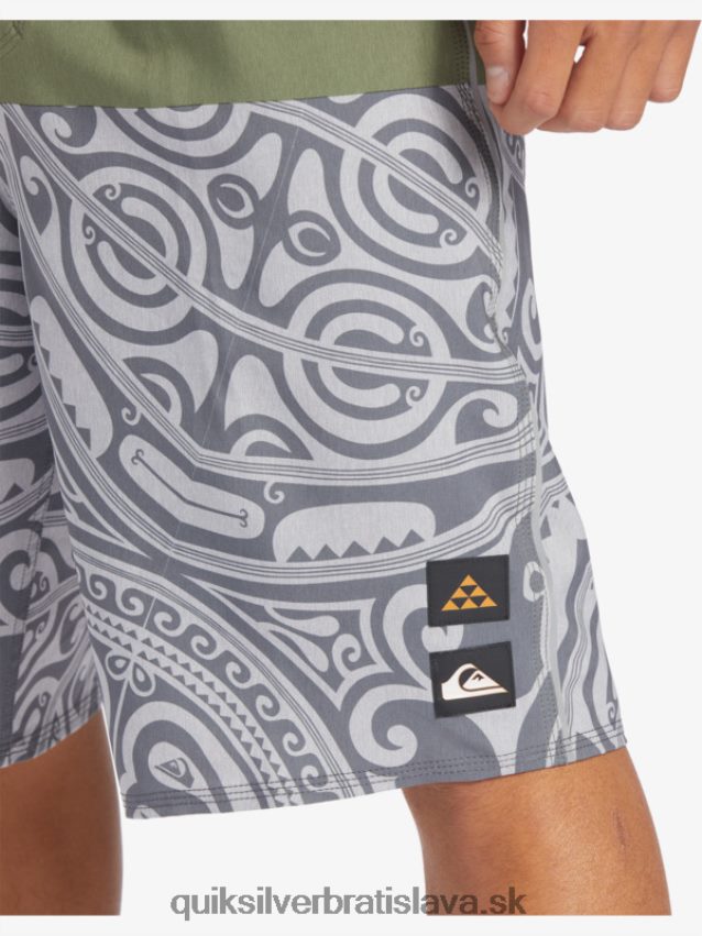 21 kraťasov s atramentom surfsilk Quiksilver muži B80HXR561 tymián