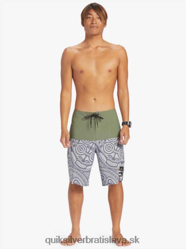 21 kraťasov s atramentom surfsilk Quiksilver muži B80HXR561 tymián