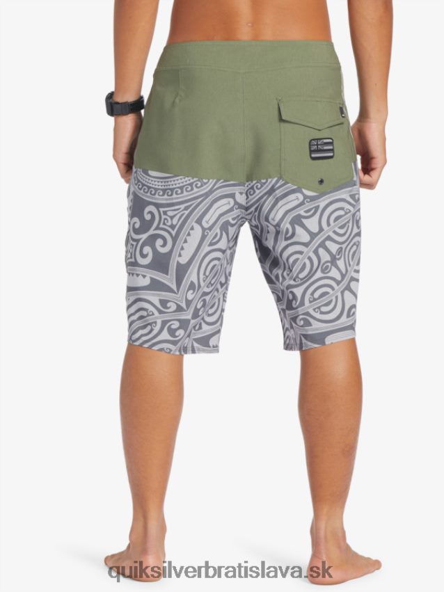 21 kraťasov s atramentom surfsilk Quiksilver muži B80HXR561 tymián