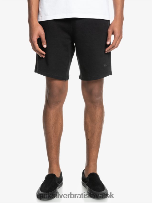 Essentials 19 bio tepláky Quiksilver muži B80HXR1660 čierna