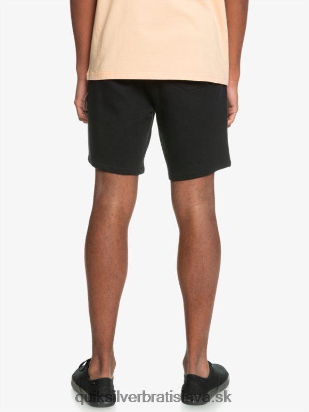 Essentials 19 bio tepláky Quiksilver muži B80HXR1660 čierna