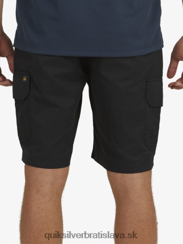 cargo šortky waterman maldive 20 Quiksilver muži B80HXR1727 čierna